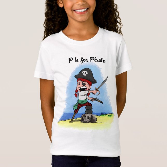 Pirate Lucy Kids Shirt (Front)