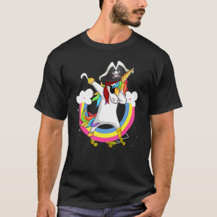 Pirate Magical Unicorn Awesome Halloween Costume T-Shirt