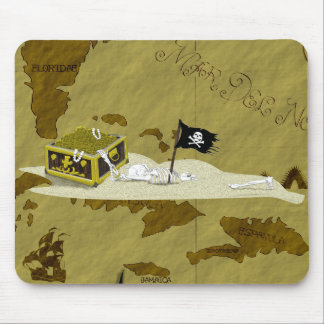 Pirate Map #1 Mouse Mat