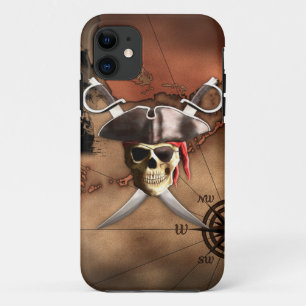 Pirate Map iPhone 11 Case