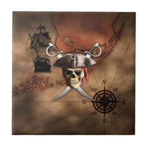 Pirate Map Tile