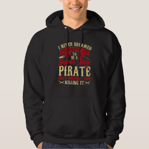 Pirate Men Jolly Roger Women Freebooter 3 Hoodie