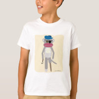 Pirate Monkey Fun Sockmonkey Cartoon Character