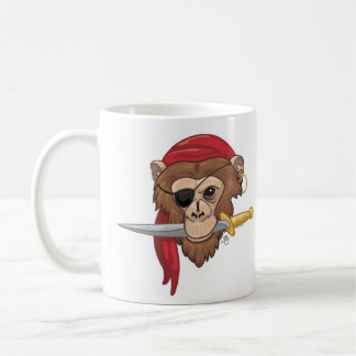 Pirate Monkey Mug