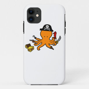 Pirate Octopus iPhone 11 Case