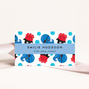 Pirate Octopus, Kids Play Centre, Activity Centre Business Card