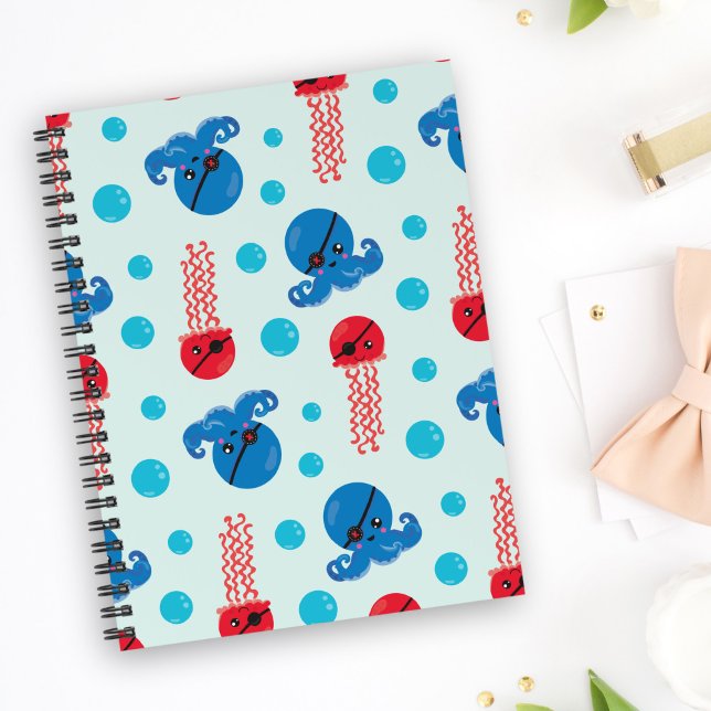 Pirate Octopus, Pirate Jellyfish, Sea Animals Planner (Creator Uploaded)