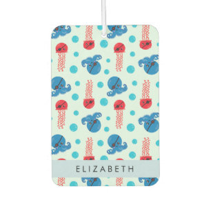 Pirate Octopus, Pirate Jellyfish, Sea, Your Name Car Air Freshener