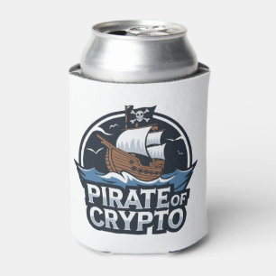 Pirate of Crypto Can Cooler