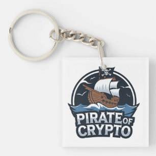 Pirate of Crypto Key Ring