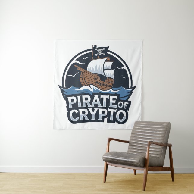 Pirate of Crypto Tapestry (In Situ)
