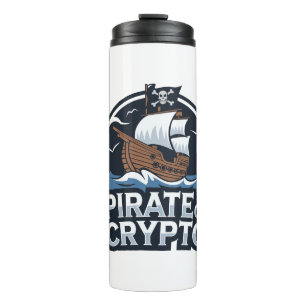 Pirate of Crypto Thermal Tumbler