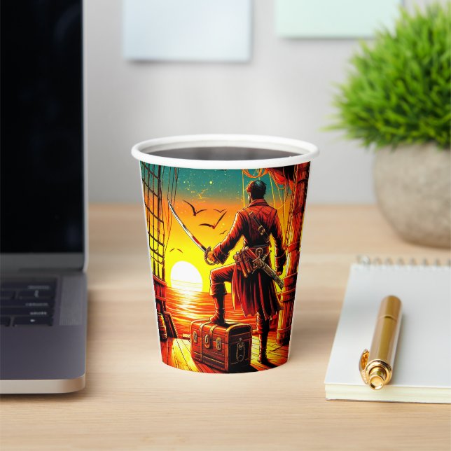Pirate Paper Cups (Insitu)