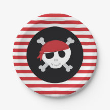 Pirate Paper Plates