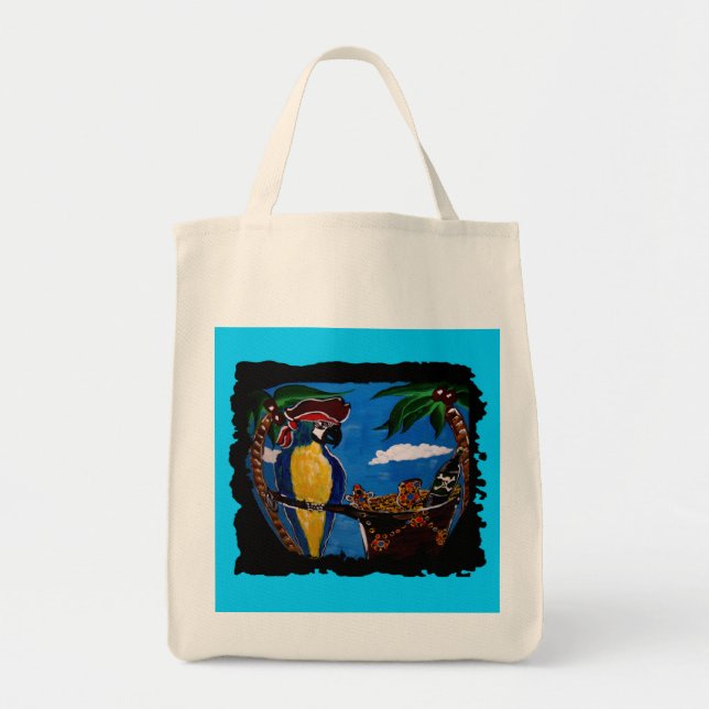 Pirate Parrot Bag (Front)