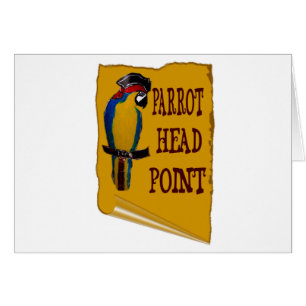 Pirate Parrot Head