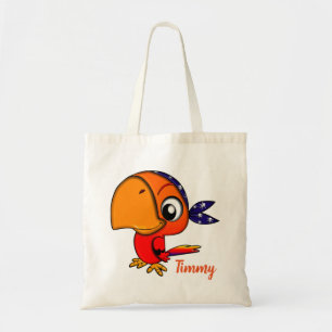 Pirate Parrot Tote Bag