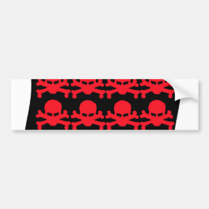 PIRATE PARROTS BUMPER STICKER