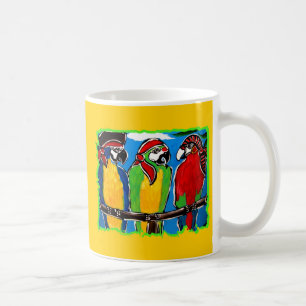 PIRATE PARROTS COFFEE MUG