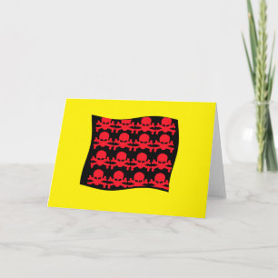 PIRATE PARROTS HOLIDAY CARD