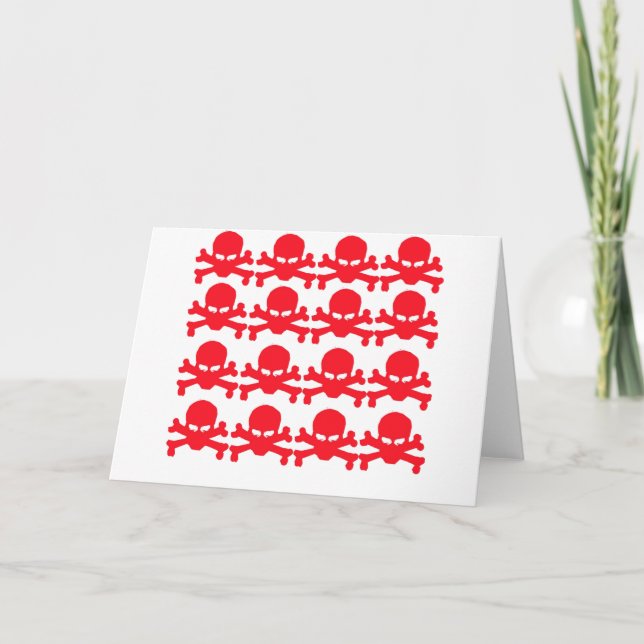 PIRATE PARROTS HOLIDAY CARD (Front)