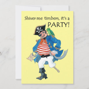 'Pirate' Party Invitation