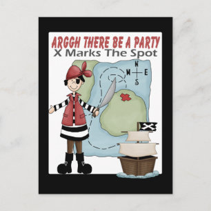 Pirate Party Invitations