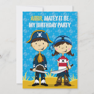 Pirate Party Invite