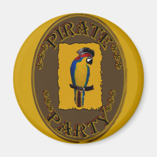PIRATE PARTY MAGNET