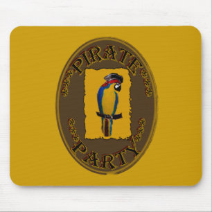 PIRATE PARTY MOUSE MAT