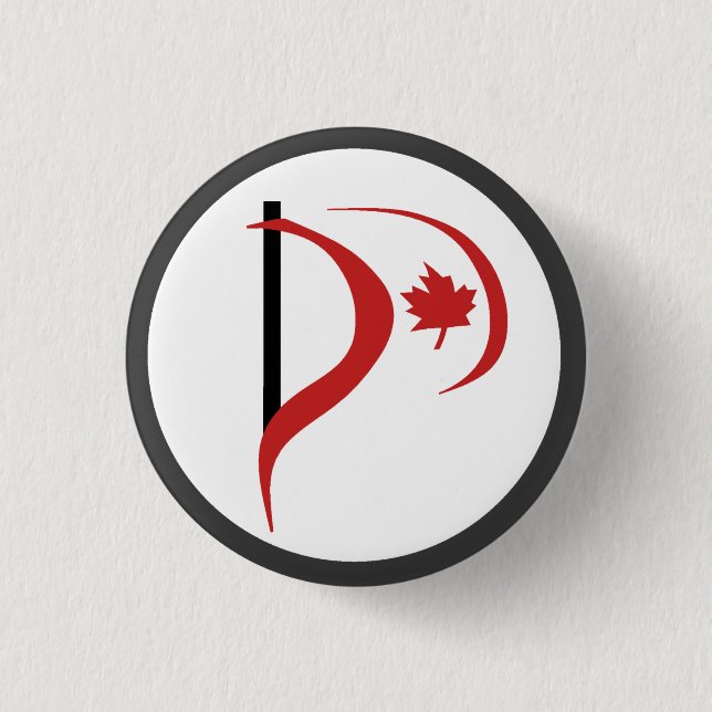 Pirate Party Of Canada 3 Cm Round Badge (Front)