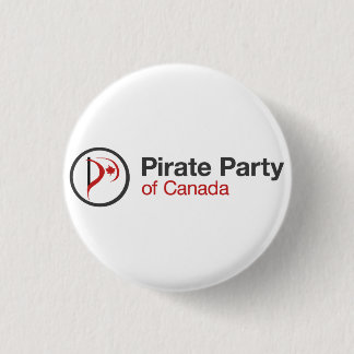 Pirate Party Of Canada 3 Cm Round Badge