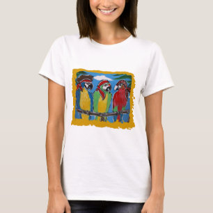 Pirate Party  Parrots T-Shirt