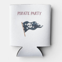 Pirate Party Ship Skull Flag Personalised