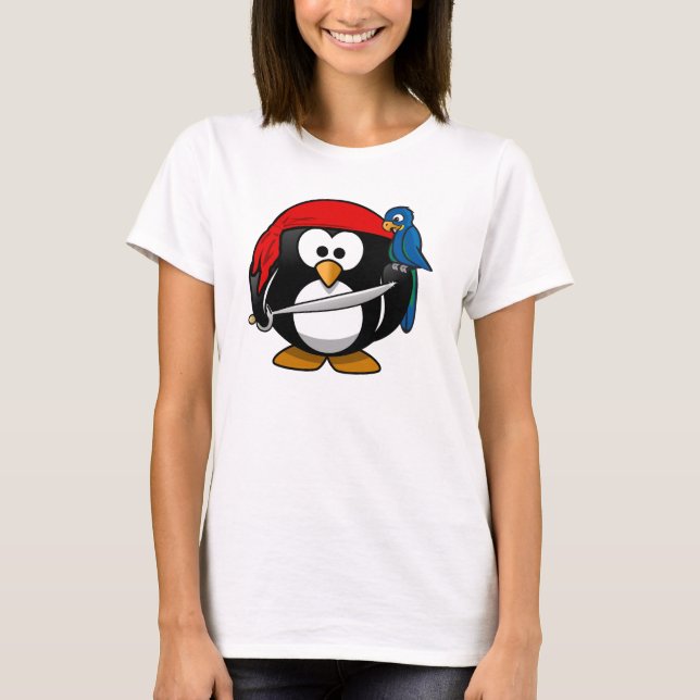 Pirate Penguin T-Shirt (Front)