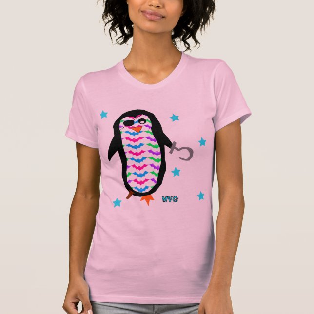 pirate penguin T-Shirt (Front)