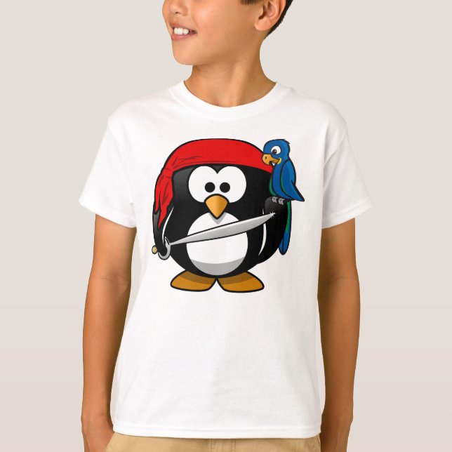 Pirate Penguin T-Shirt (Front)