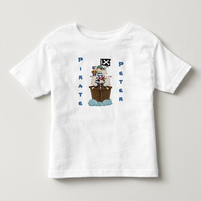 Pirate Peter Toddler T-Shirt (Front)