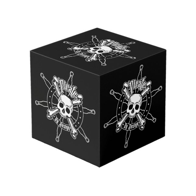 Pirate Photo Cube (Front Angled)