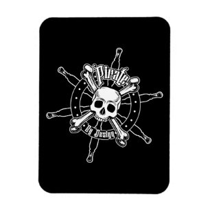 Pirate Photo Magnet