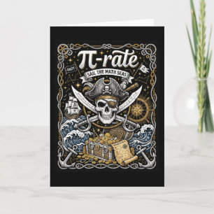 Pirate Pi Rate For Pi Day Math Pirates Teacher Sch Card