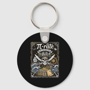 Pirate Pi Rate For Pi Day Math Pirates Teacher Sch Key Ring