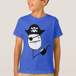 Pirate poker face - meme T-Shirt