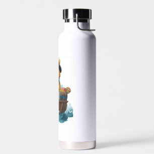 Pirate Poodle � Funny Sea Dog Water Bottle