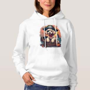 Pirate Poodle Plunder Hoodie