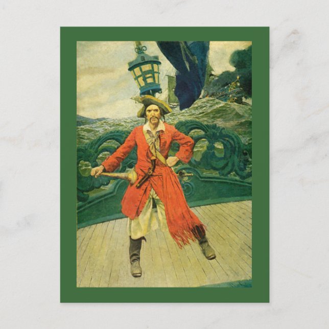 Pirate Postcard (Front)
