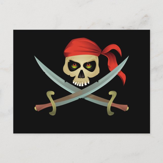 Pirate Postcard (Front)