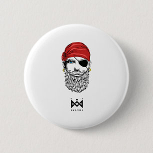 Pirate Premium 6 Cm Round Badge