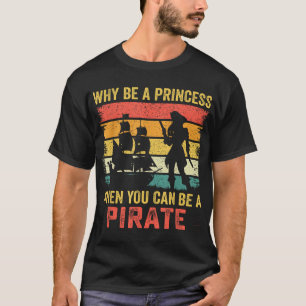 Pirate Princess Crossbones Girl Pirates Women  T-Shirt