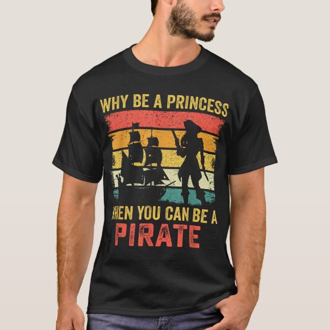 Pirate Princess Crossbones Girl Pirates Women  T-Shirt (Front)